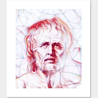 Lucius Annaeus Seneca Portrait | Lucius Annaeus Seneca Artwork | Line Art Posters and Art